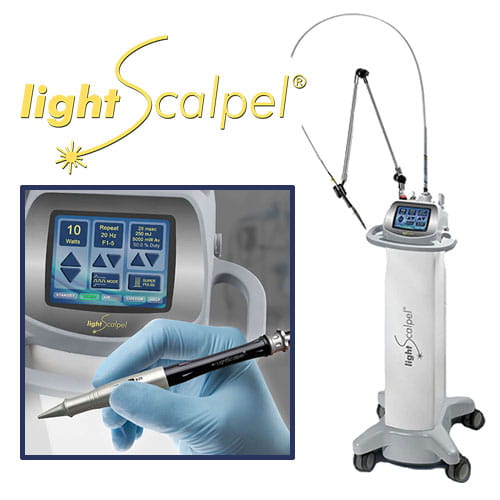 Pediatric laser technology using Light Scalpel